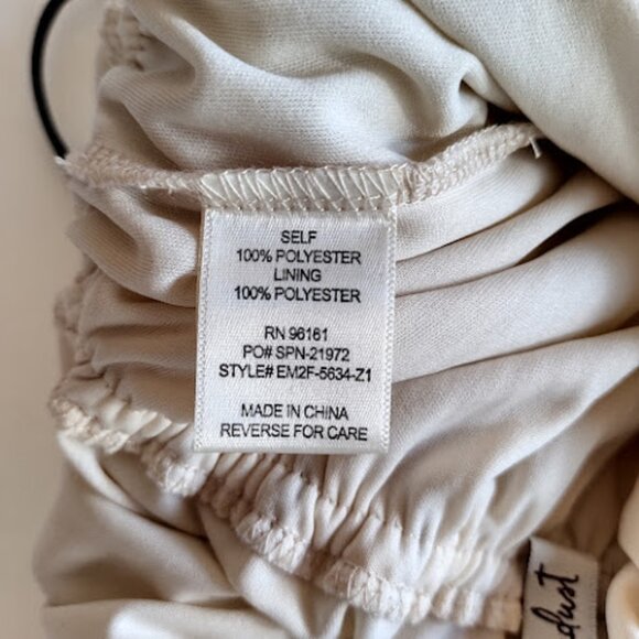 GYPSIES AND MOONDUST Spaghetti Strap Overlay Accordion Pleat Striped Romper M - Picture 12 of 15